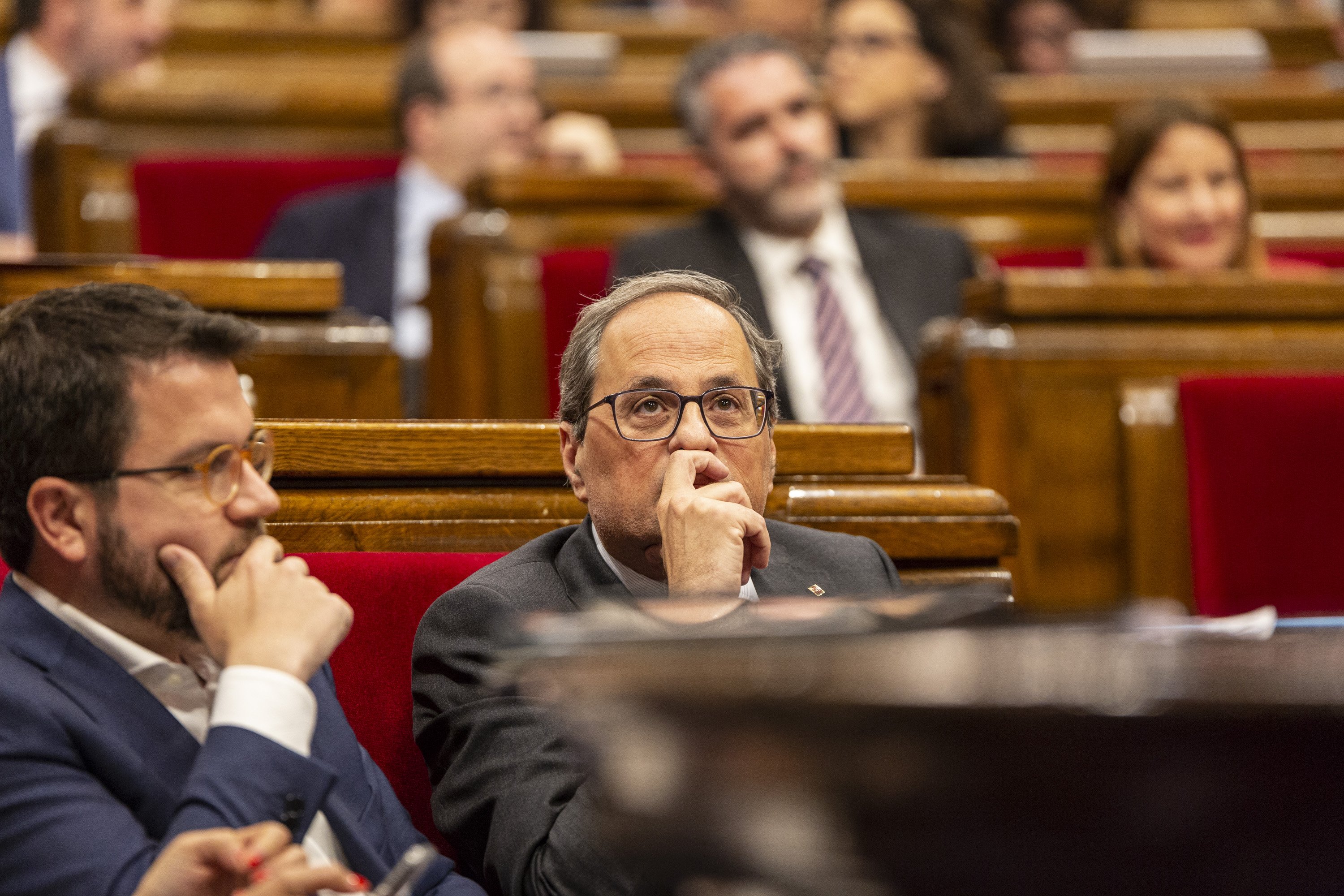 L'oposició carrega contra Torra: "Ha estat un any perdut"