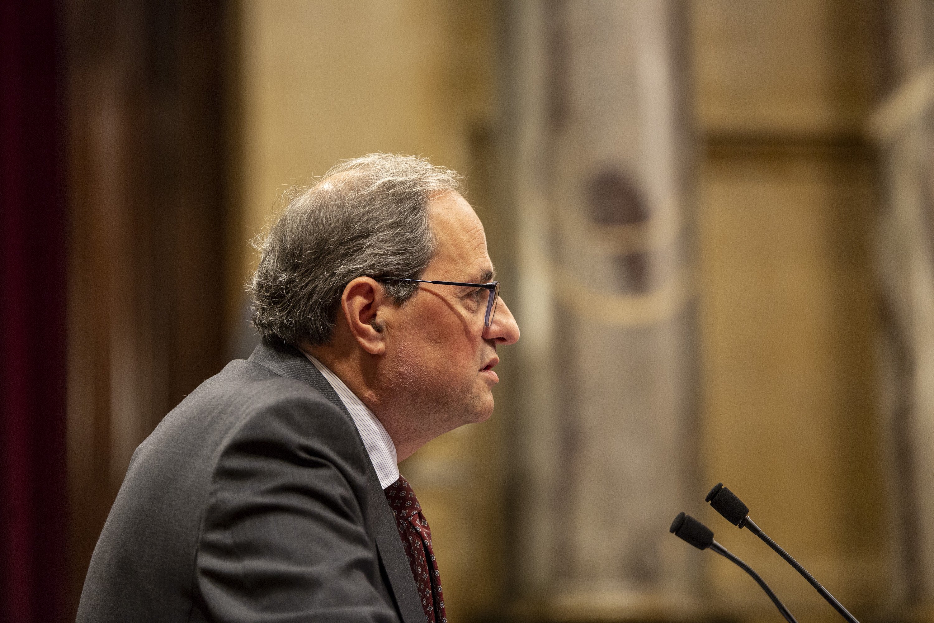 Torra: "Hay que volver a ejercer y defender cada derecho negado"