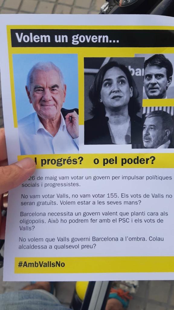 Jovent Republicà Colau i Valls Jovent Republicà Colau i Valls