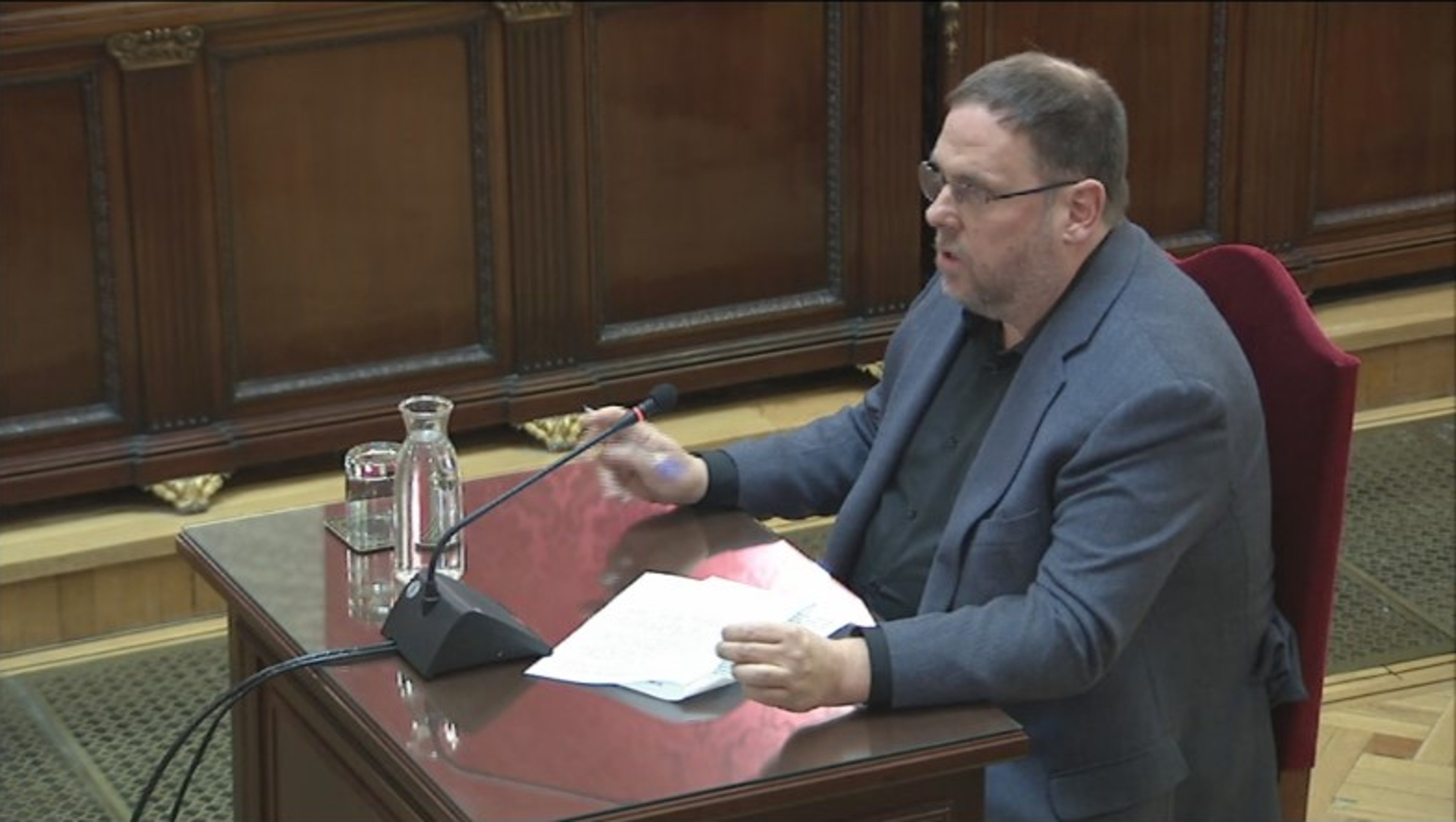 Junqueras mantiene la mano tendida al diálogo: "La sentencia no nos acercará a la solución"