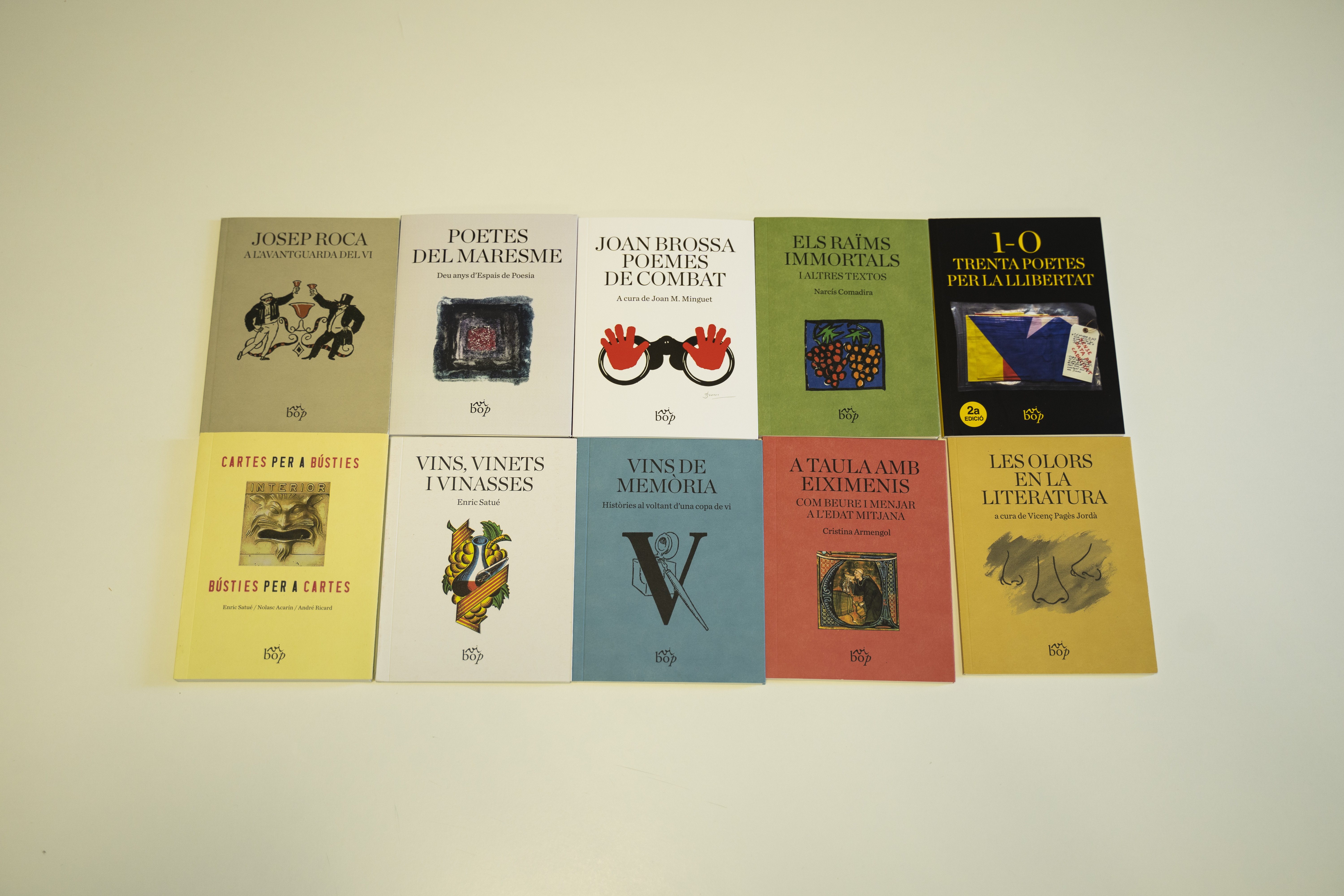 Vibop: des d'Alella, petits grans llibres per maridar amb bons vins