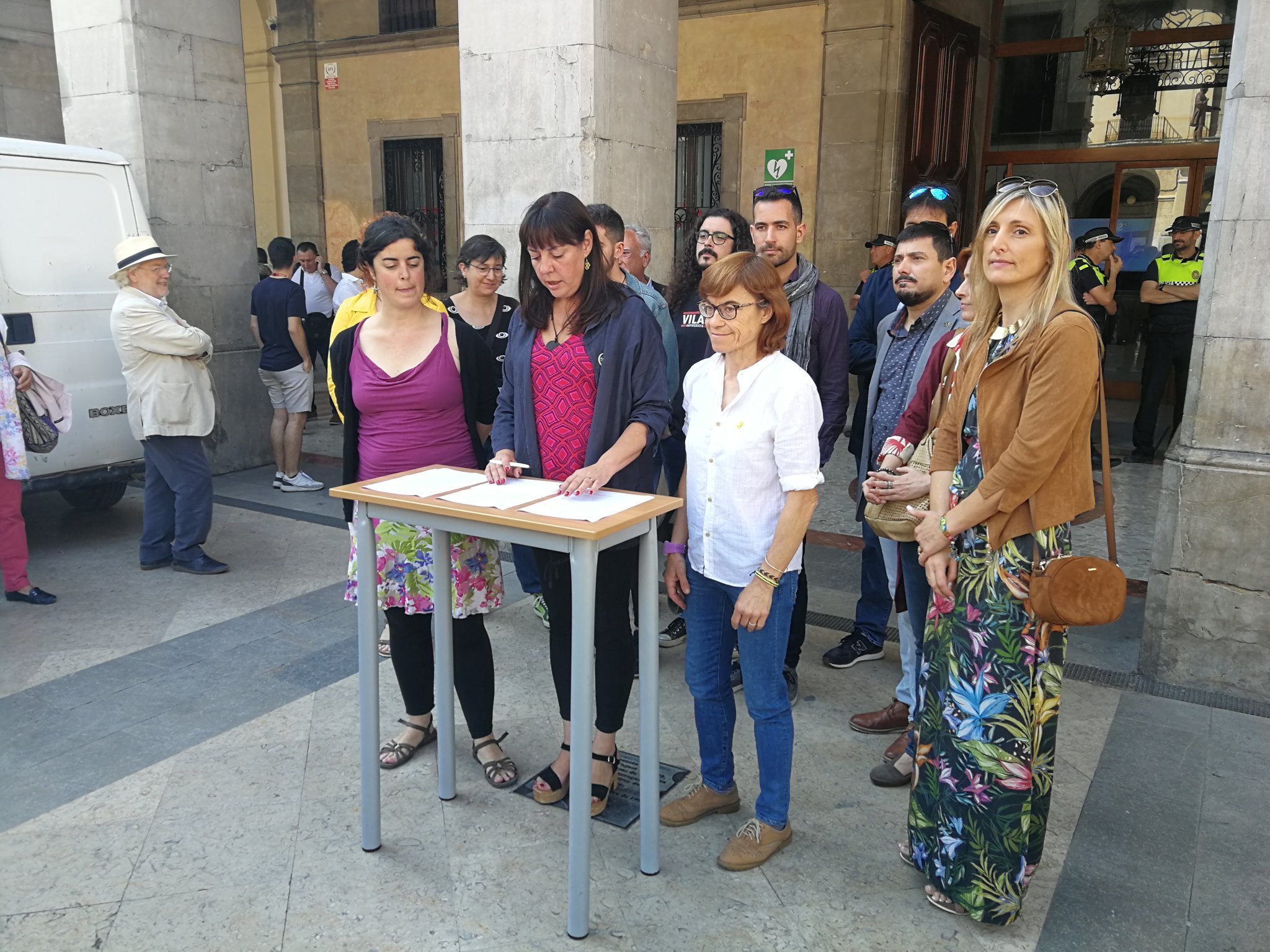 ERC, JxCat y la CUP desbancan 'in extremis' al PSC de la alcaldía de Vilanova