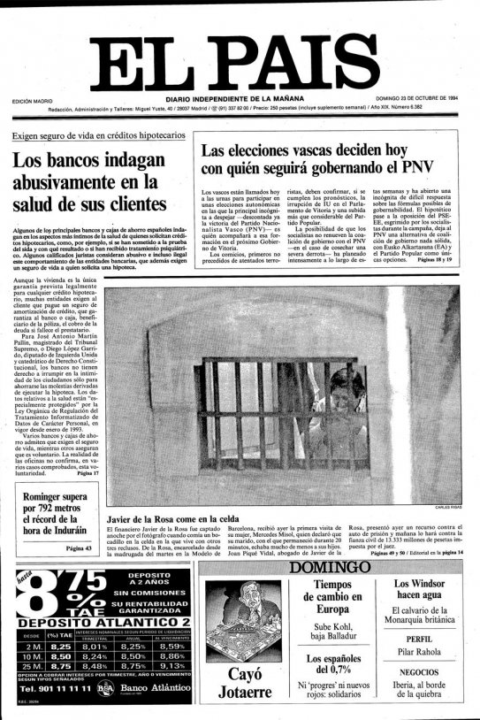 portada de la rosa el pais