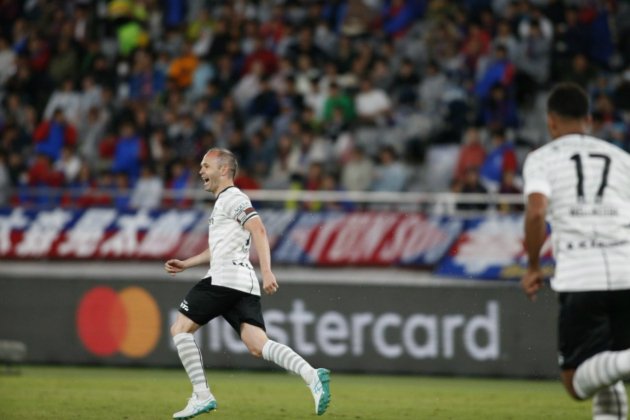 Andres Iniesta Vissel Kobe gol @visselkobe Andres Iniesta Vissel Kobe gol @visselkobe