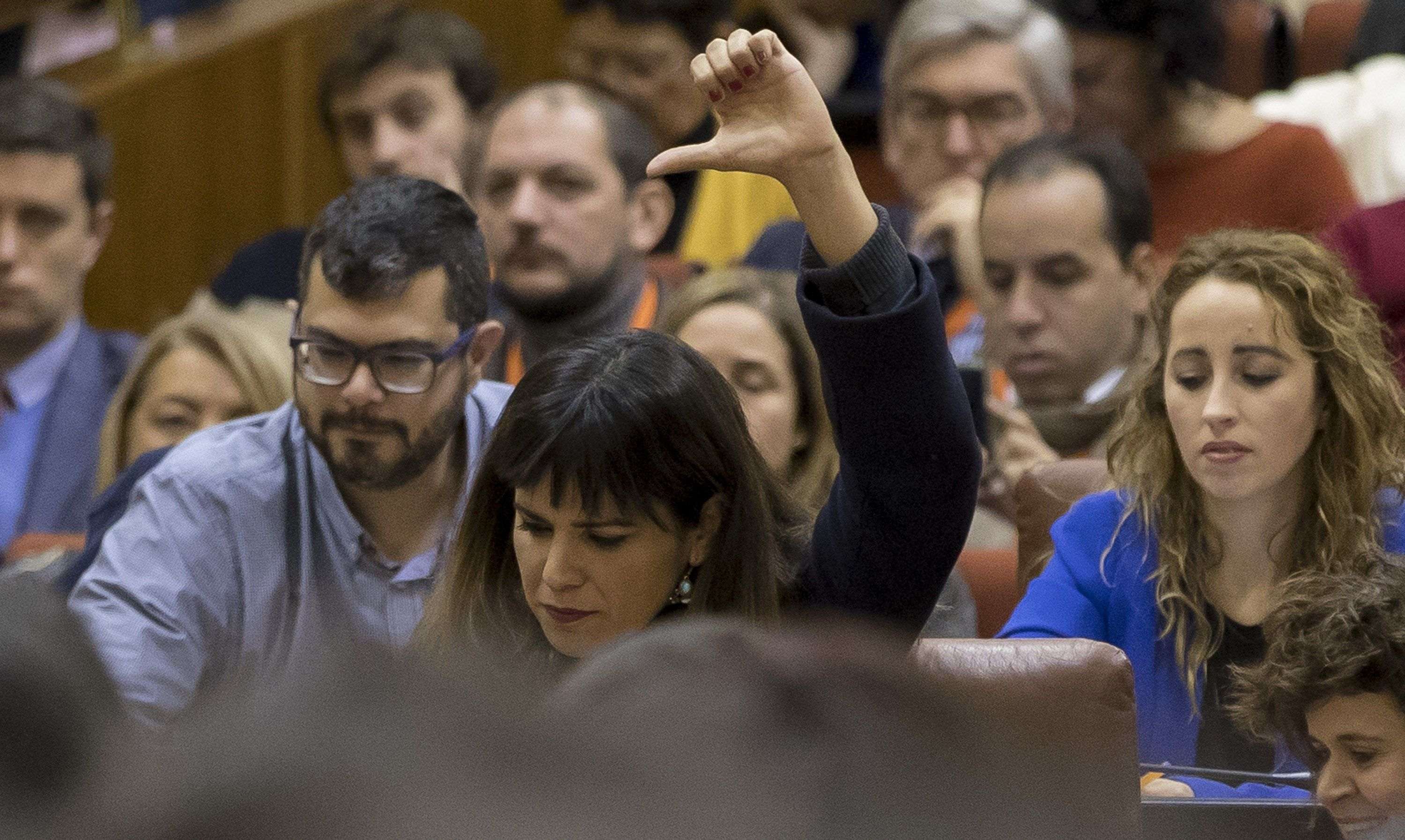 La líder de Podemos en Andalucía denuncia una agresión machista
