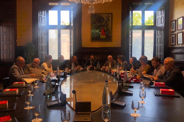 Reunió mesa   marina Fernández