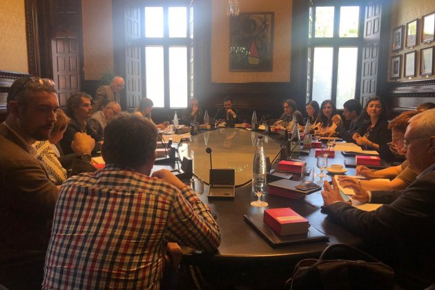 Reunió Junta Portaveus   Marina Fernández