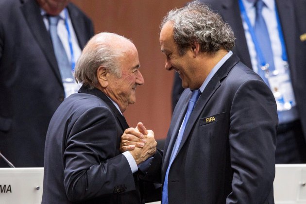 Blatter Platini EFE