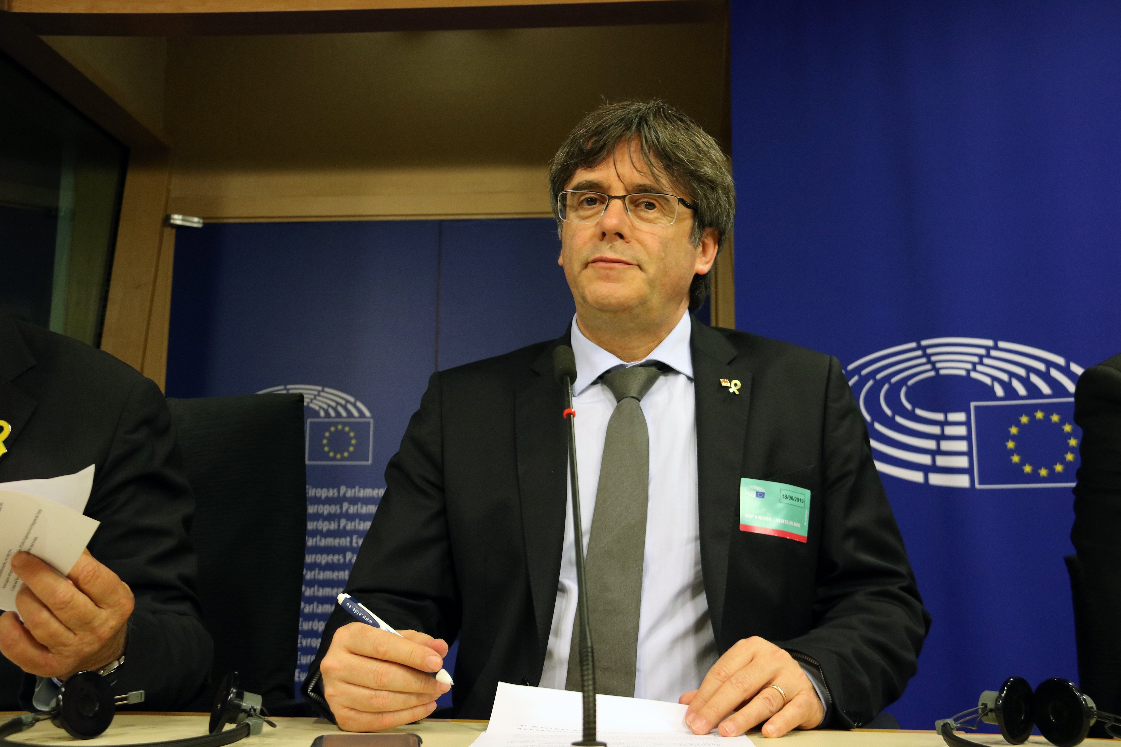 Puigdemont estará en la constitución del Parlamento Europeo del 2 de julio en Estrasburgo