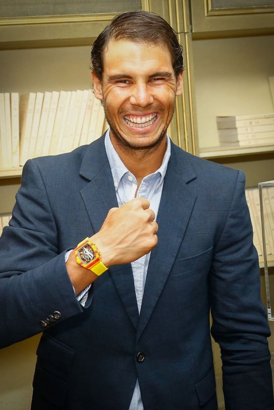 Rafael Nadal reloj 800000euros HorasyMinutos