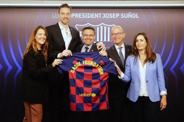 Pau Gasol Bartomeu Cardoner Barça FC Barcelona