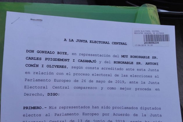 Documento registro Boye JEC