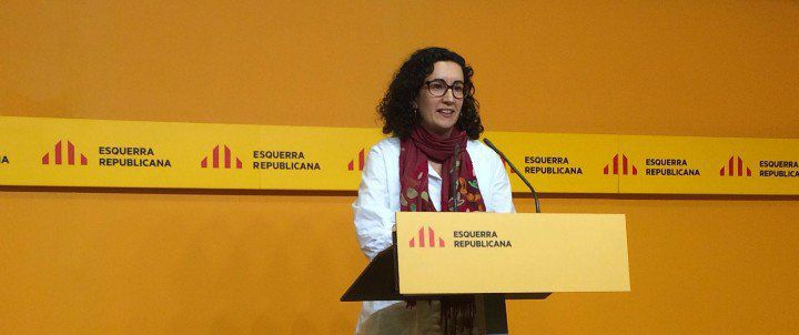 Marta Rovira toma el timón de una ERC volcada en el Govern