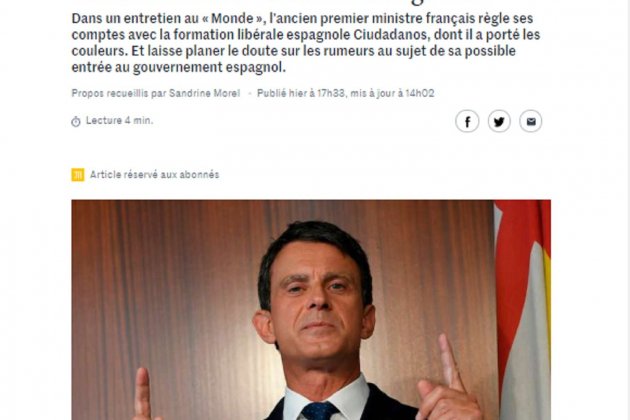 Le Monde Valls