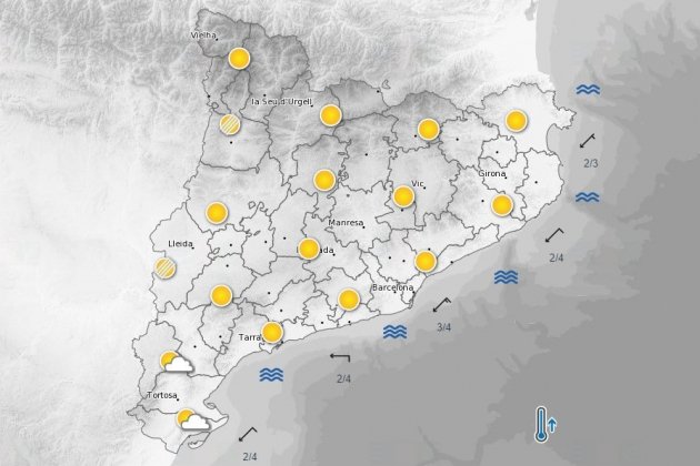 tiempo catalunya 25 junio