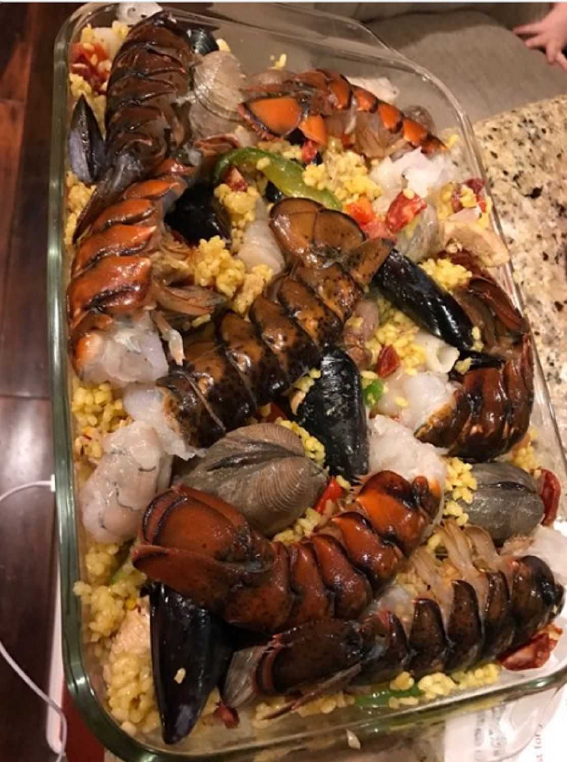 La paella americana que indigna a las redes sociales