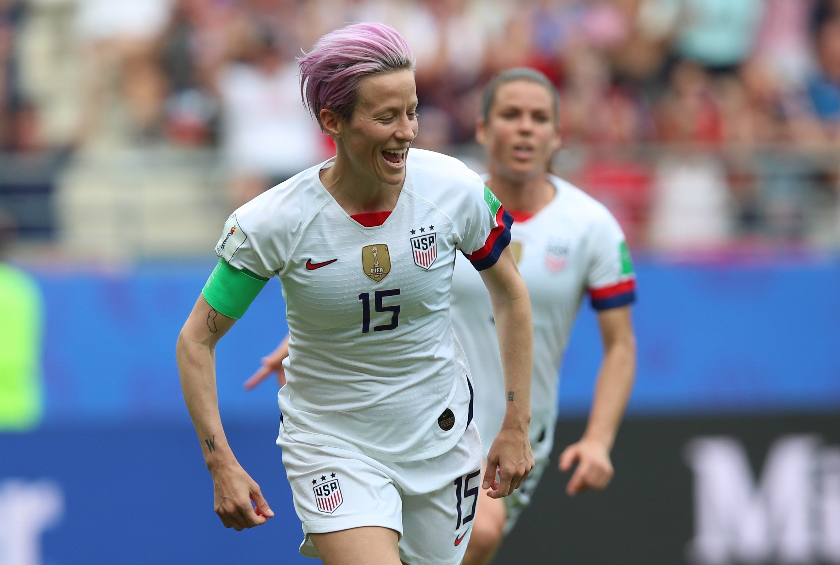 Rapinoe, la futbolista nord-americana que desafia Donald Trump