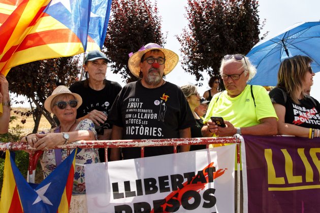 Pessarrodona en Lledoners con nariz de payaso - Sergi Alcàzar