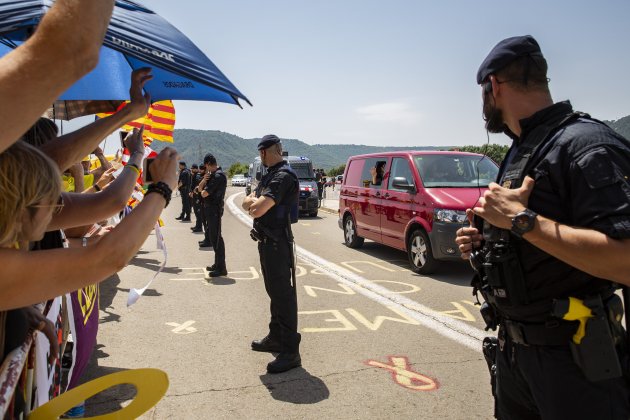 Trasllat presos a Lledoners Mossos - Sergi Alcàzar0