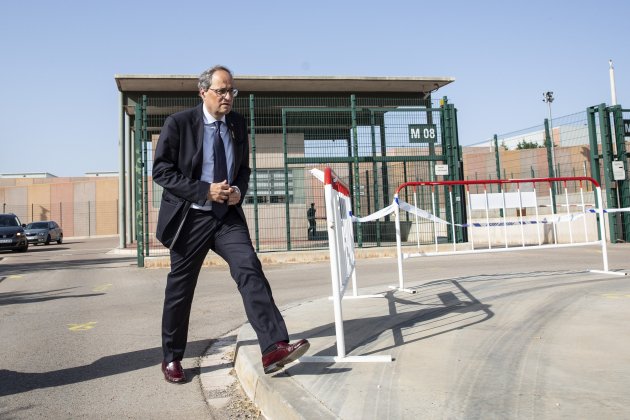 Quim Torra a Lledoners - Sergi Alcàzar