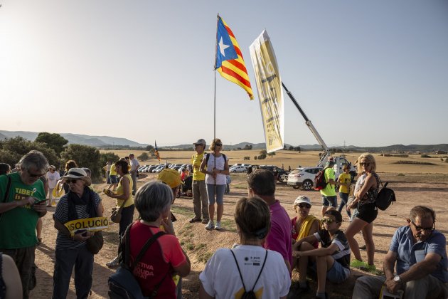 Concentracio Lledoners Presos Politics estelada - Sergi Alcàzar