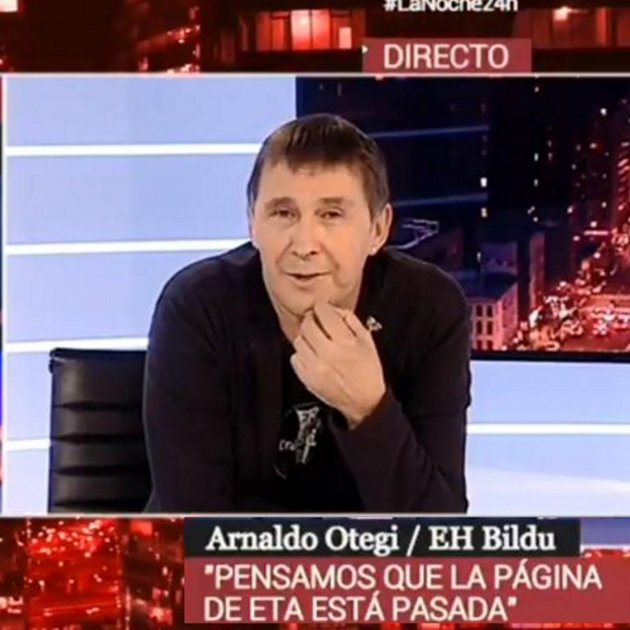 Arnaldo Otegi Canal 24h RTVE