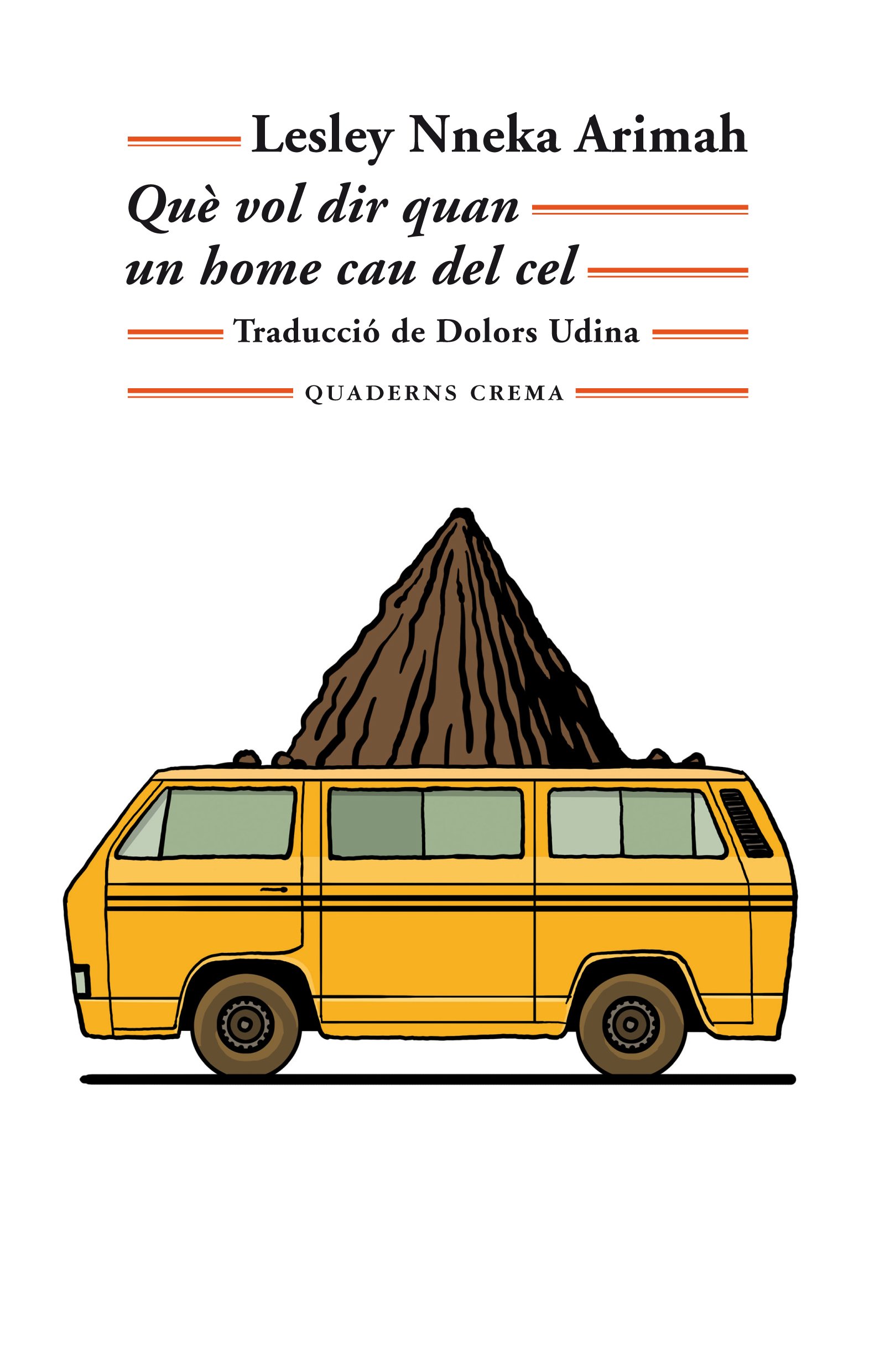 L. Nneka Arimah, 'Què vol dir quan un home cau del cel'. Quaderns Crema, 176 p., 14 €.