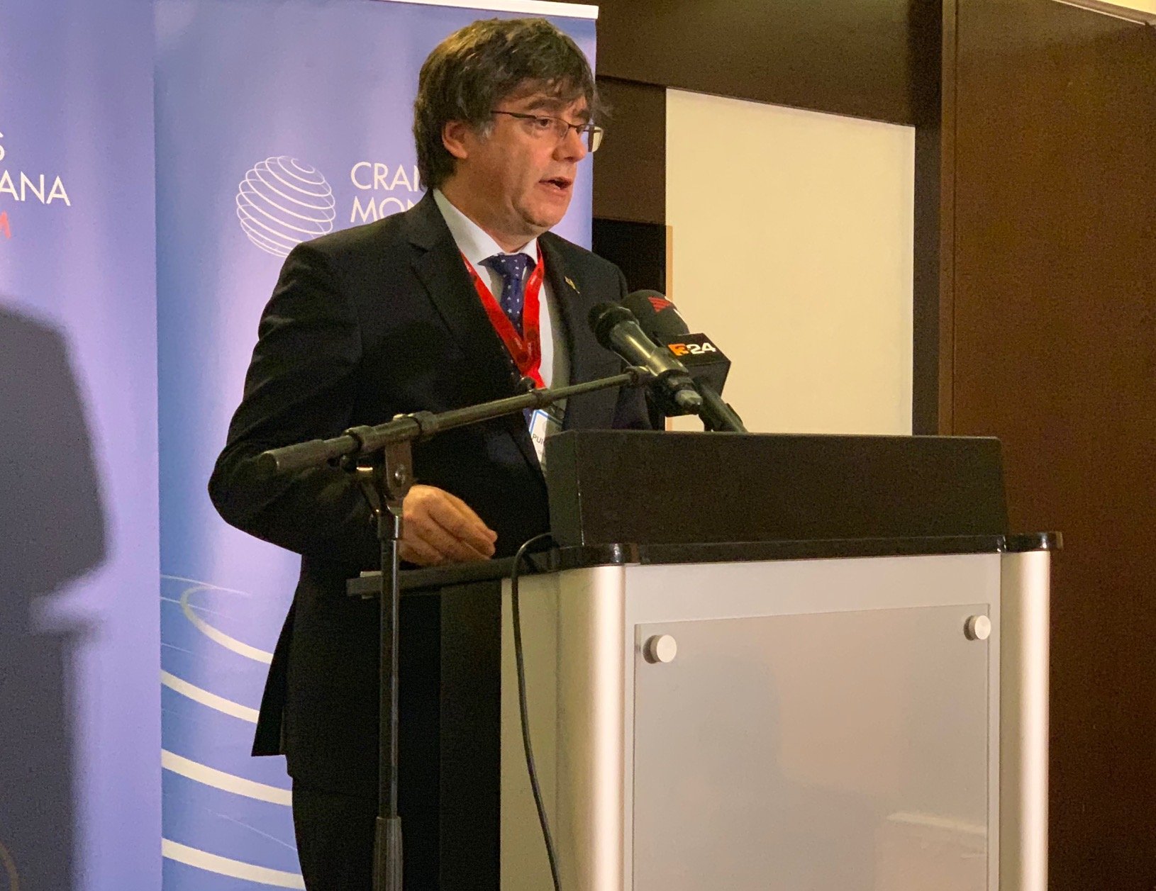 Puigdemont admet el risc que Espanya reactivi l'euroordre quan vagi a Estrasburg