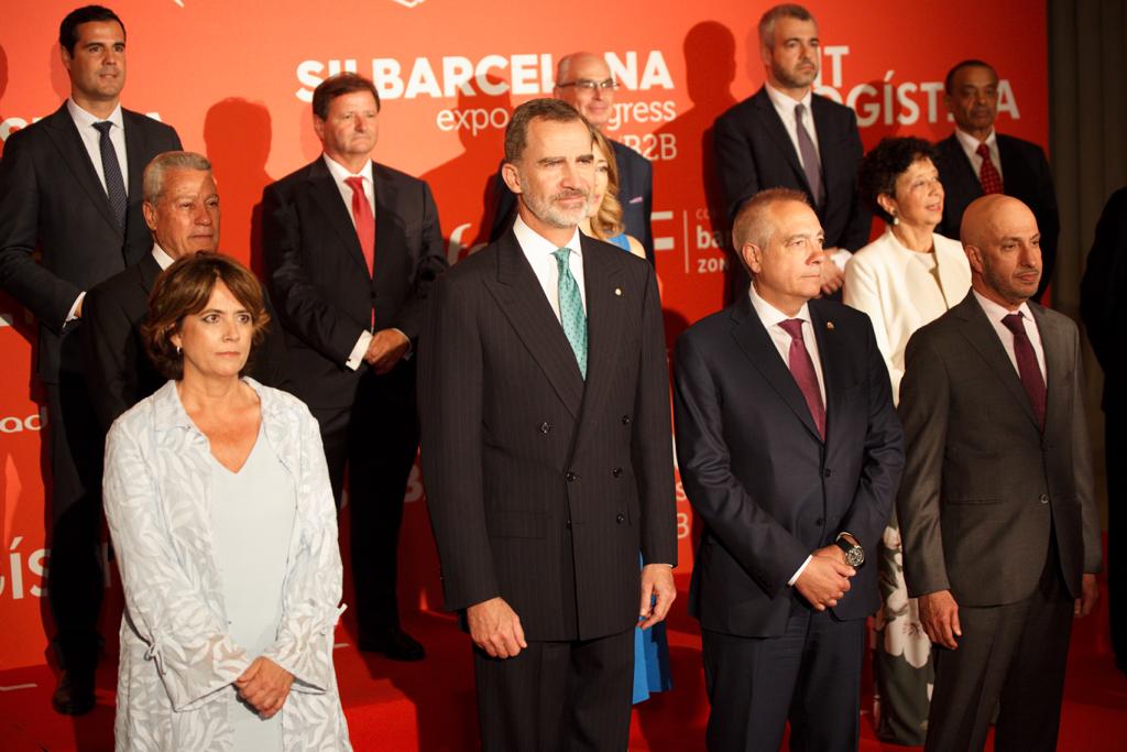 El Rei participa a la Nit de la Logística