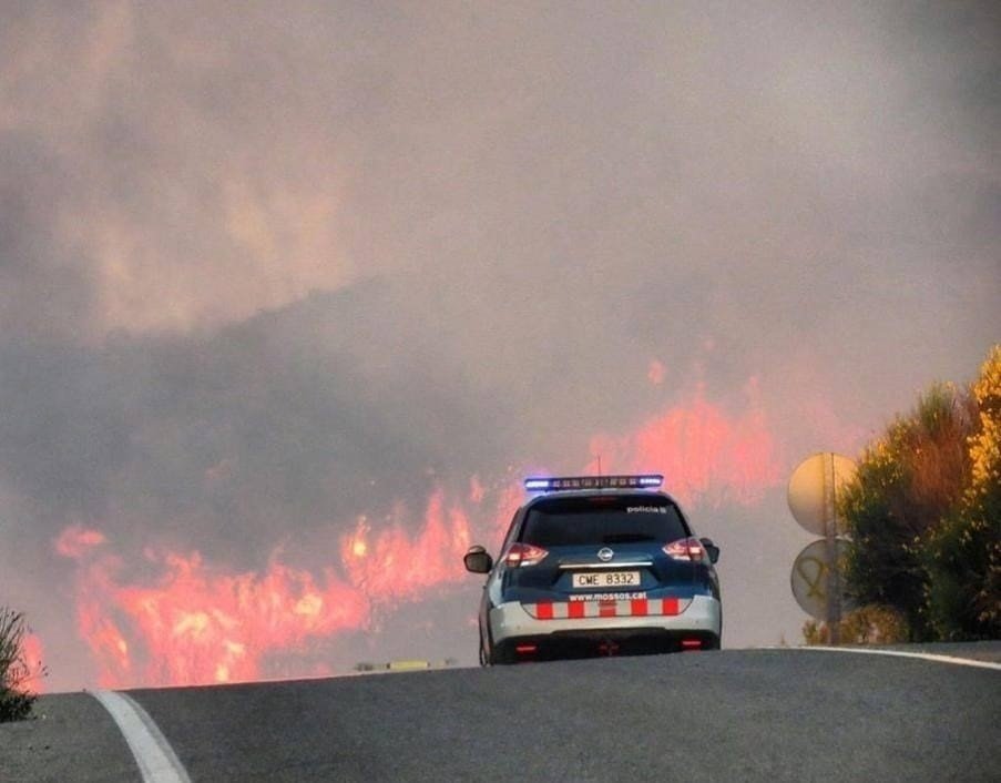 Catalonia wildfire: the most critical day