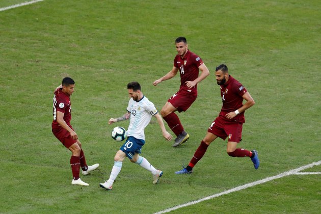 Messi Argentina Venecuela Copa America EFE