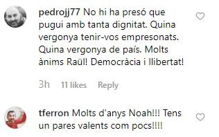 Romeva felicitacio fill  comentari 1 @raulromeva