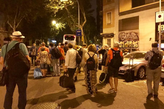busos manifestació Estrasburg Carlota Camps busos manifestació Estrasburg Carlota Camps