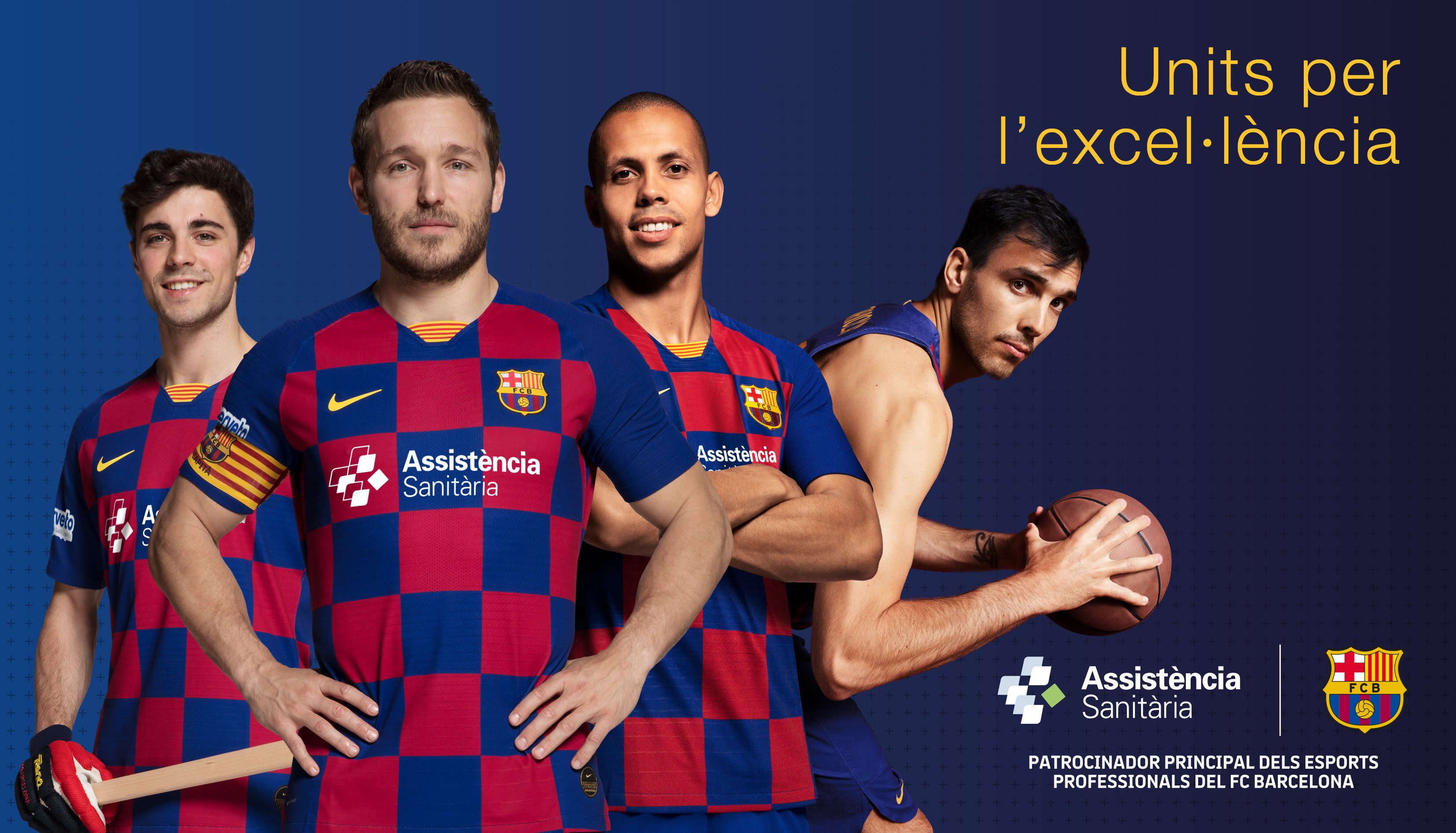 Assistència Sanitària es el nuevo patrocinador de las secciones del Barça