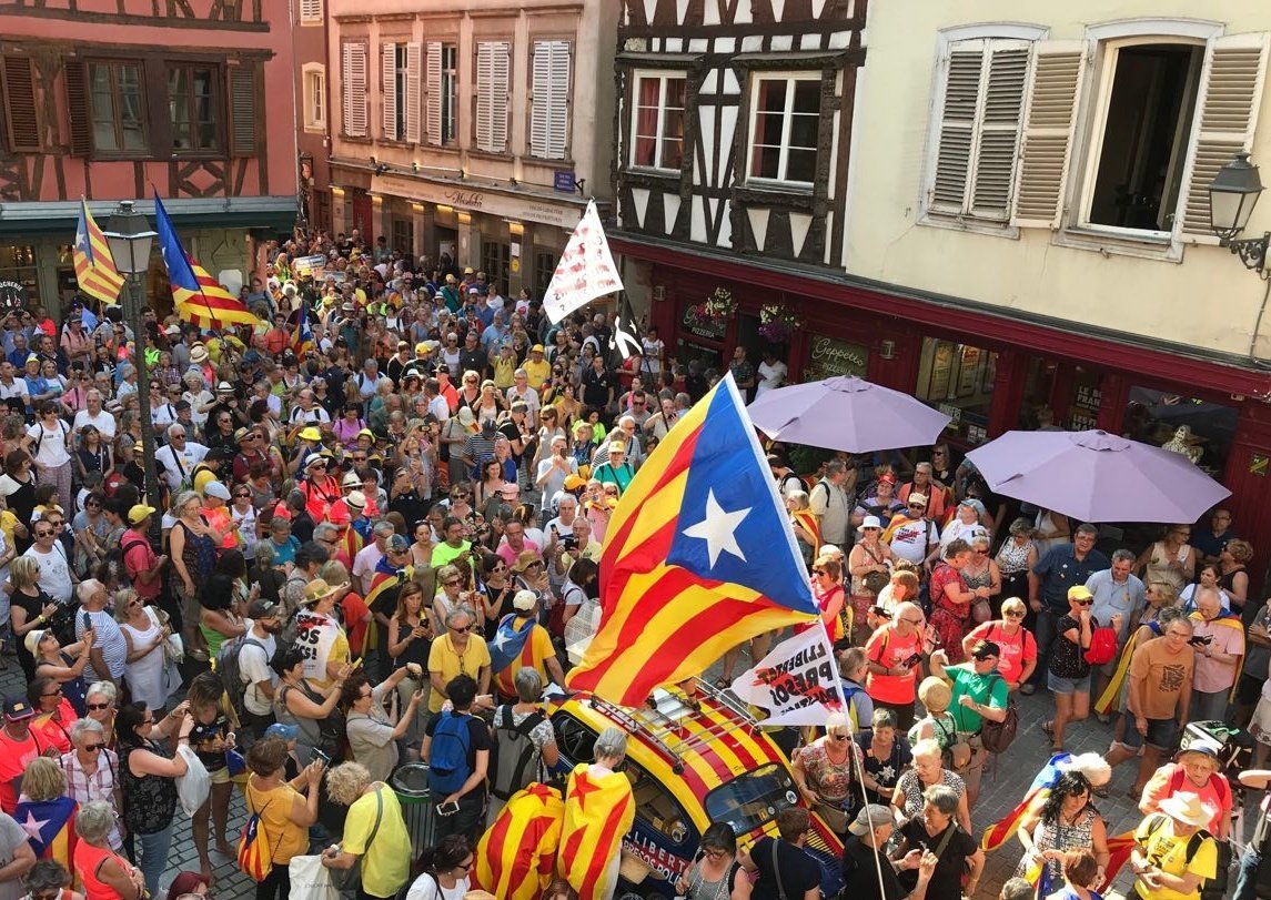 Els primers assistents a la manifestació de demà ja són a Estrasburg