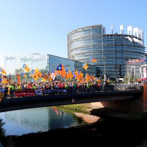 ANC Manifestació Estrasburg Parlament Europeu - ACN ANC Manifestació Estrasburg Parlament Europeu - ACN
