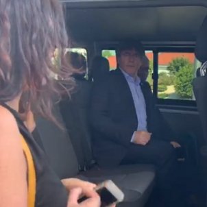 Puigdemont furgoneta Kehl Estrasburg Captura Puigdemont furgoneta Kehl Estrasburg Captura