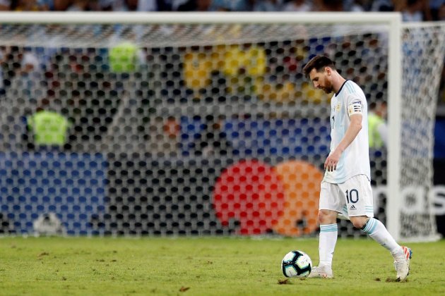 Messi Argentina Brasil Copa America EFE