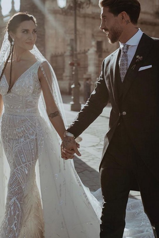 Pilar Rubio Sergio Ramos boda @pilarrubio_oficial