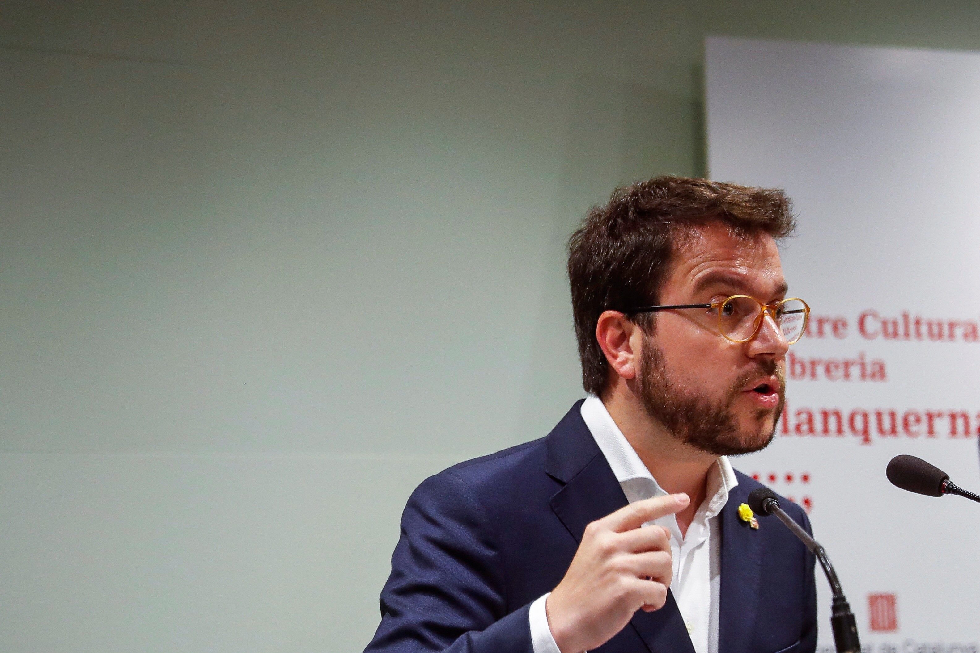 Aragonès exigeix a Sánchez que superi la "paràlisi política" i dialogui