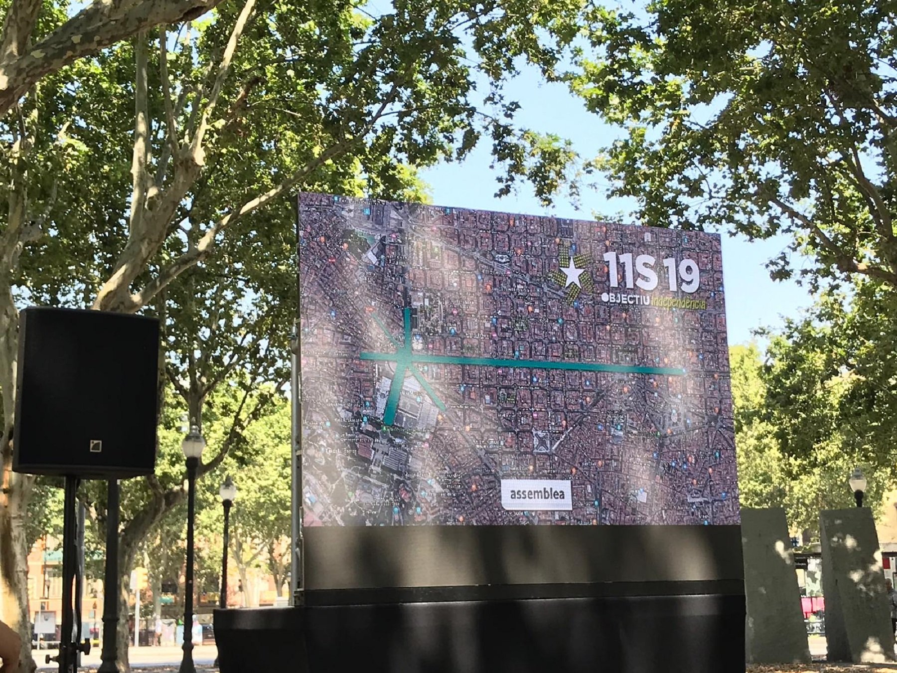 Ofensiva audiovisual de l’ANC per promoure la participació a la Diada