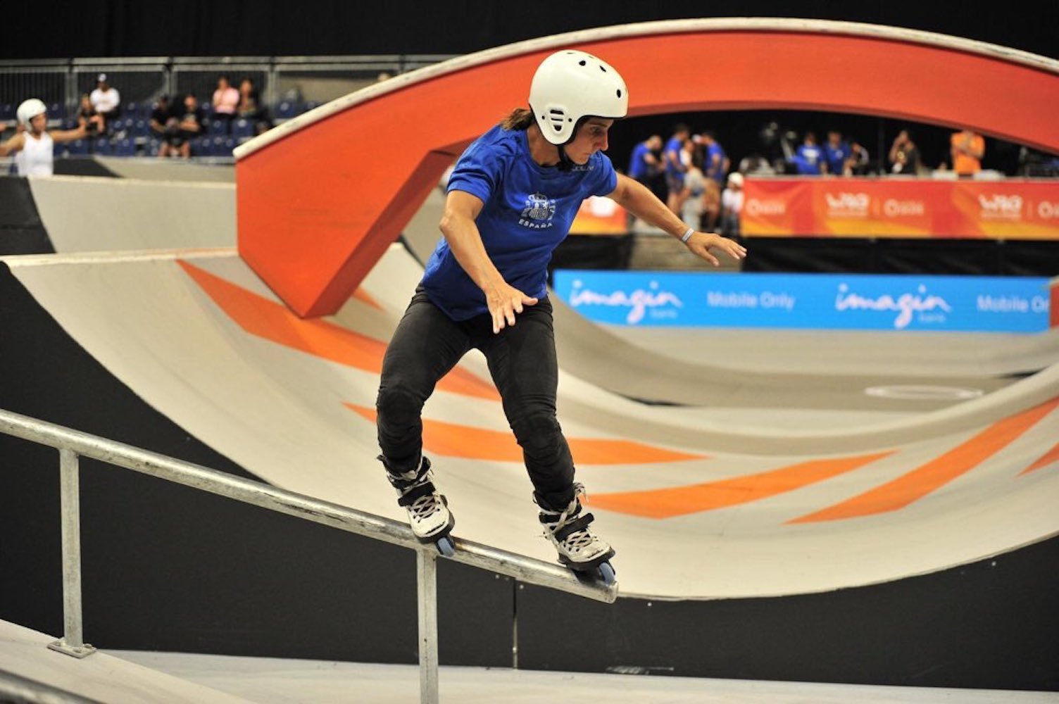 La catalana Sara Vilella i la basca afincada a Barcelona Mery Muñoz, a la final de Roller Freestyle