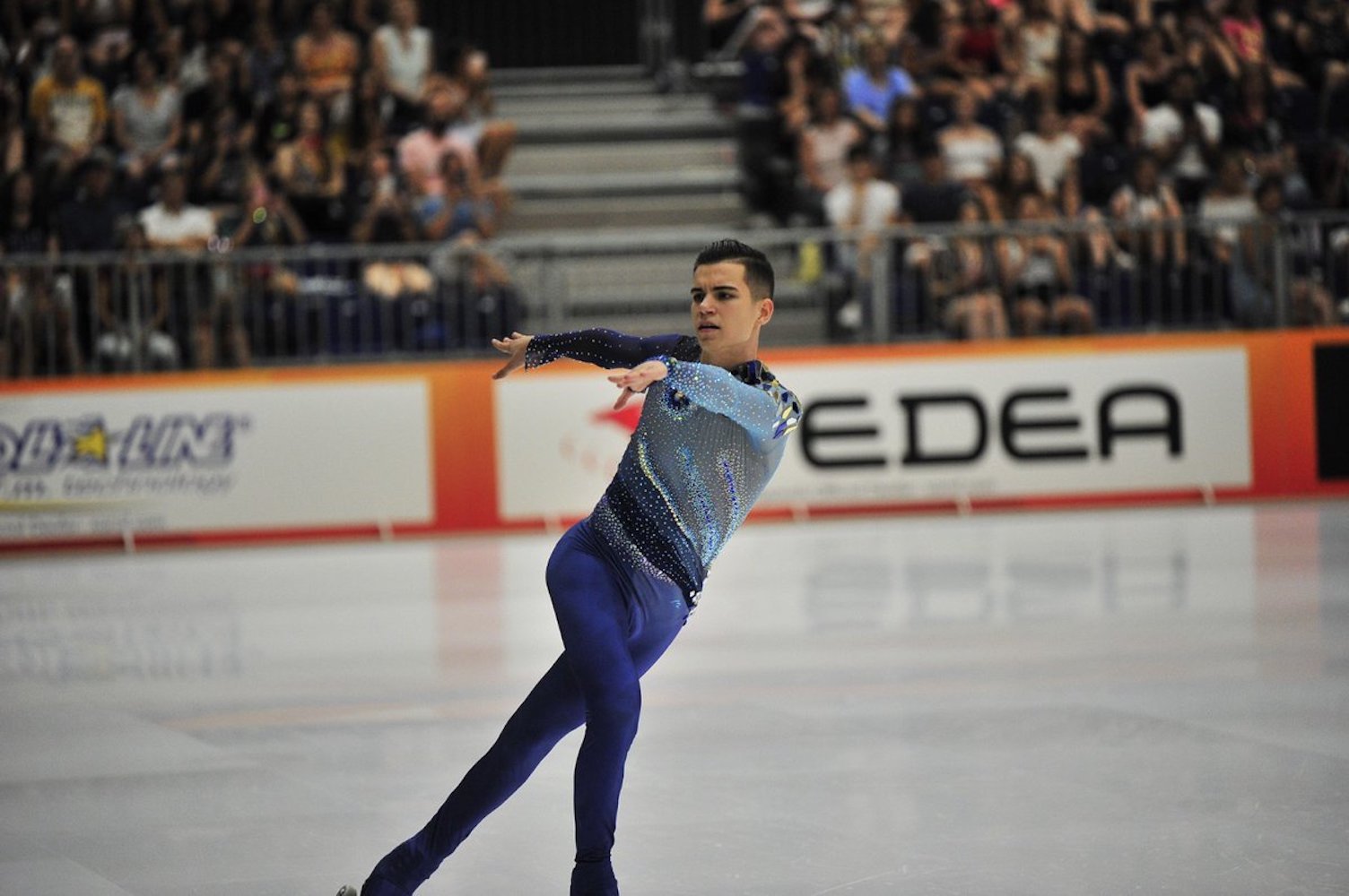 El català Pau Garcia aspira a proclamar-se campió del món júnior de patinatge artístic