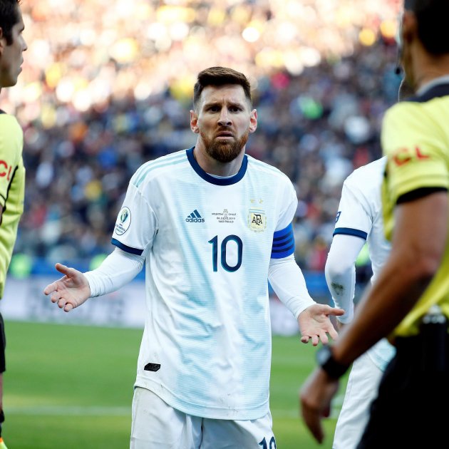 Messi Argentina Xile Copa Amèrica EFE