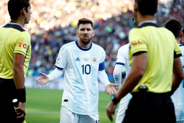 Messi Argentina Xile Copa Amèrica EFE