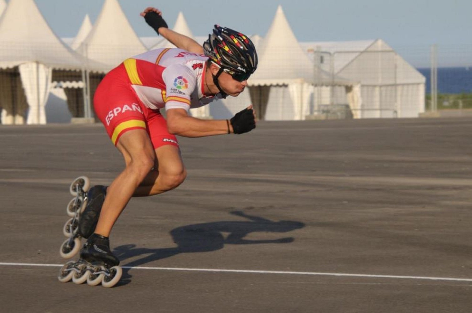 Nil Llop, medalla de bronze en l'estrena de la competició de velocitat