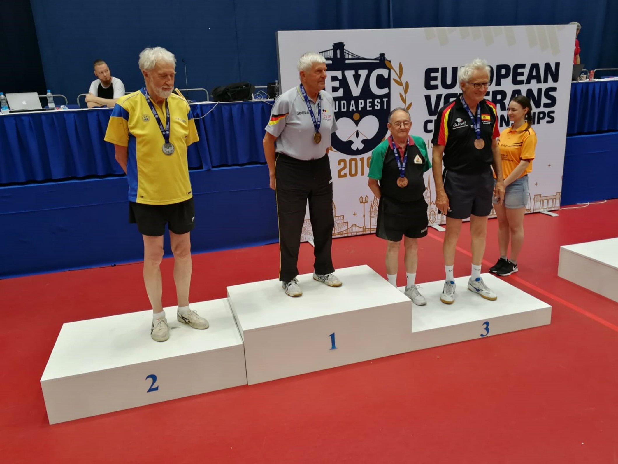 Josep Madurell, una llegenda que pinta amb lletres de bronze el seu nom a l’Europeu de veterans