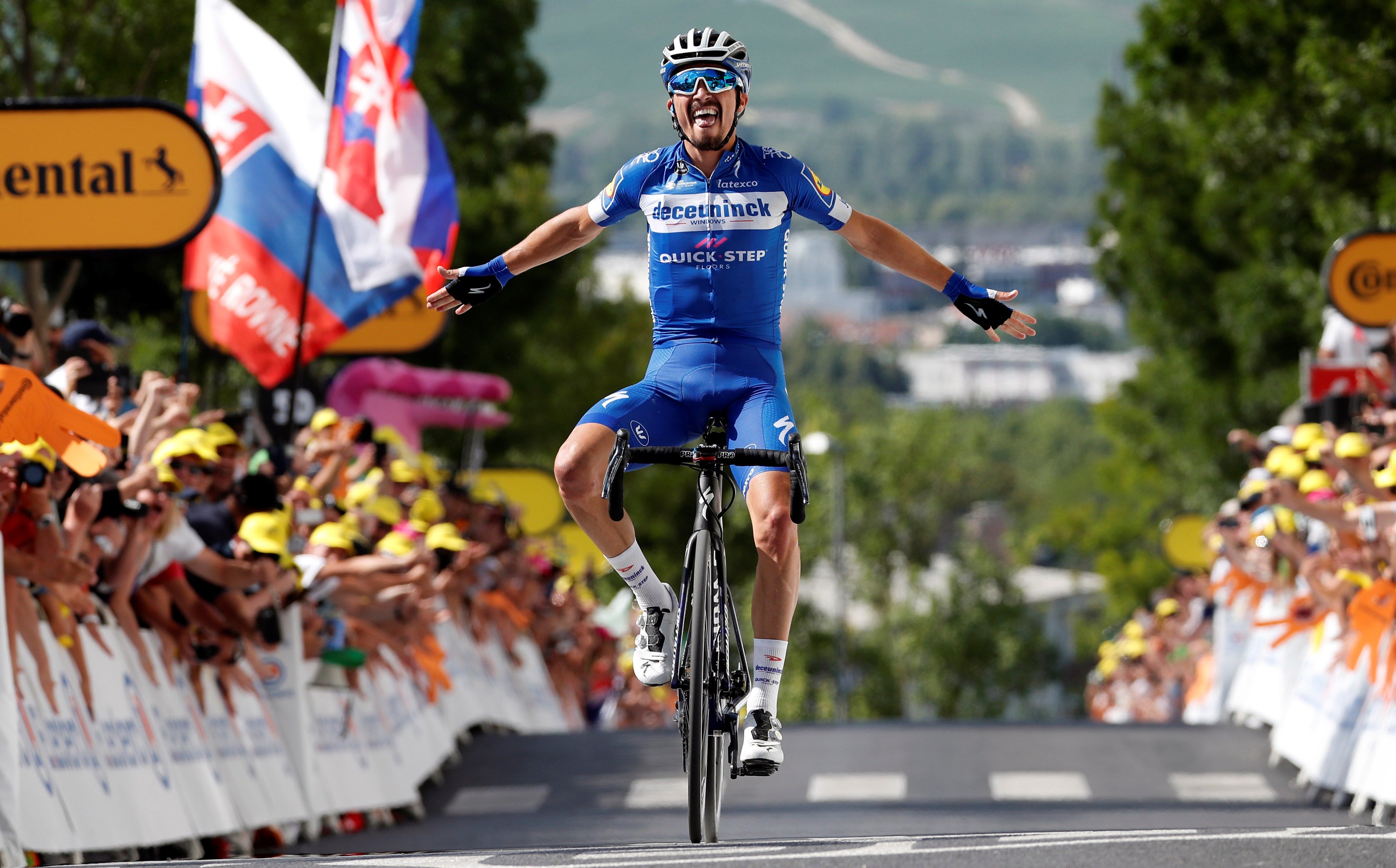 Alaphilippe retorna la glòria del Tour als francesos