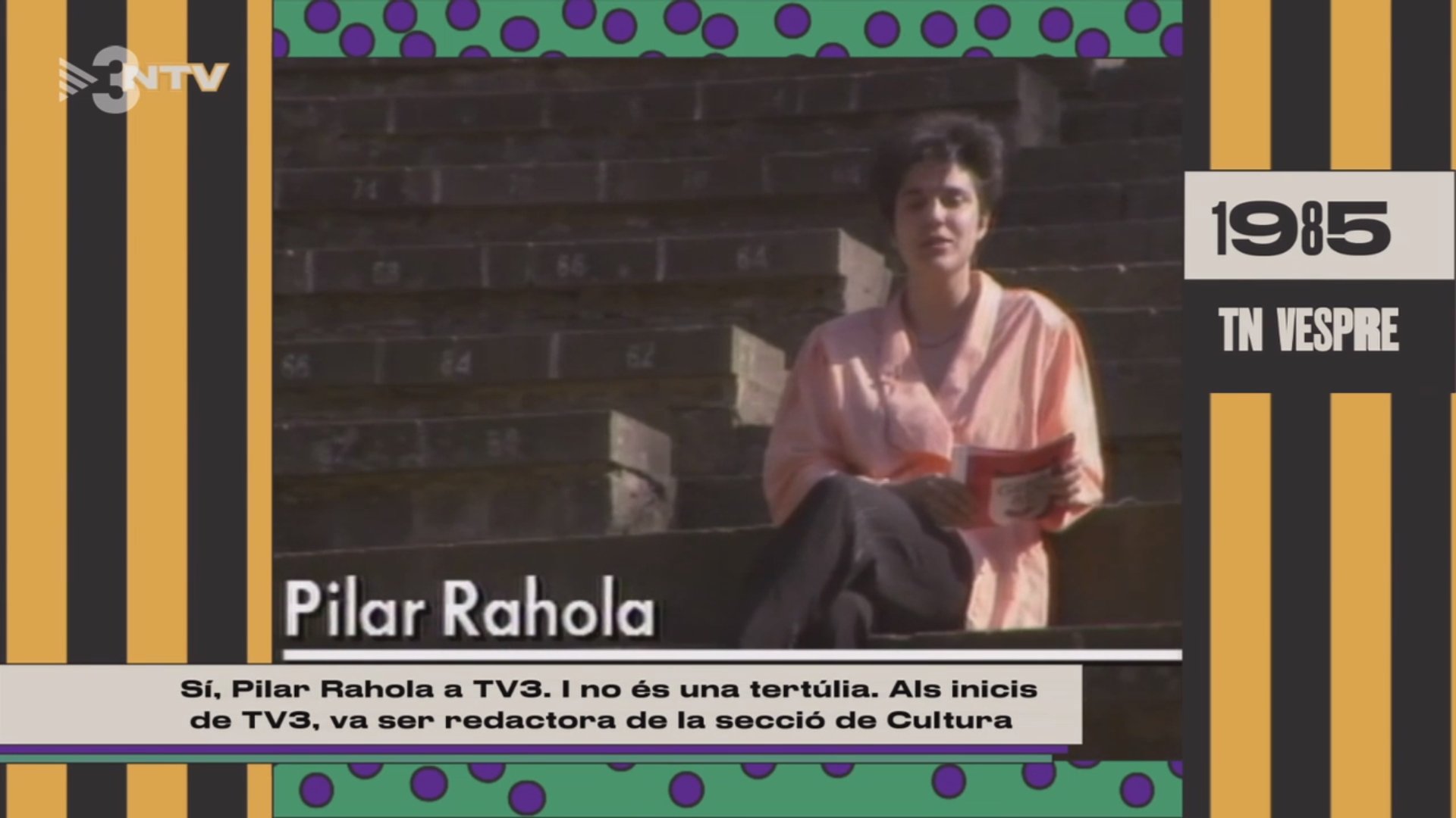 Pilar Rahola 1985 No tenim Vergonya TV3