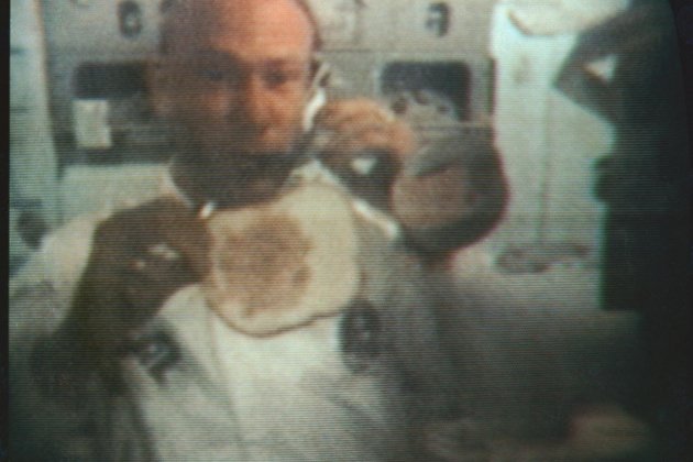 Aldrin transmisión Apollo 11 NASA